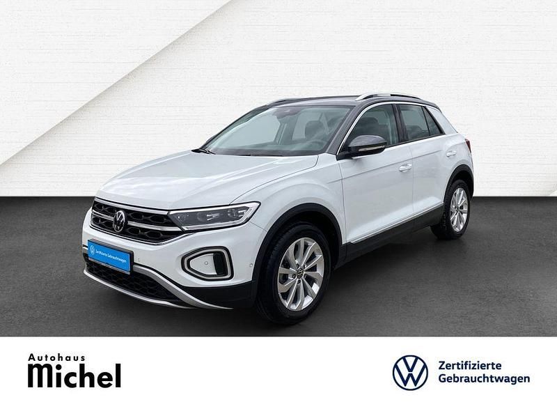 Weiß Gebraucht 2024 VW T-Roc Style SUV | 24.930 € (Guter Preis) - Bild 1/2