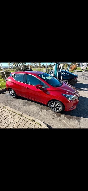 Rot Gebraucht 2019 Nissan Micra Kleinwagen | 9.799 € (Fairer Preis) - Bild 1/4