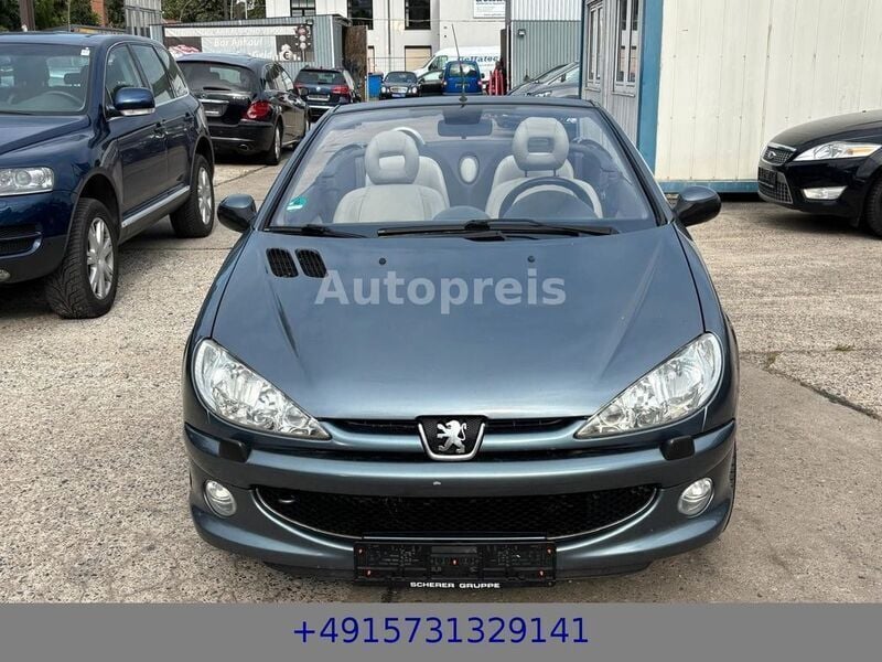 Gebraucht Peugeot 206 CC Platinum 109 PS (80 kW) 2006 Grau Cabrio