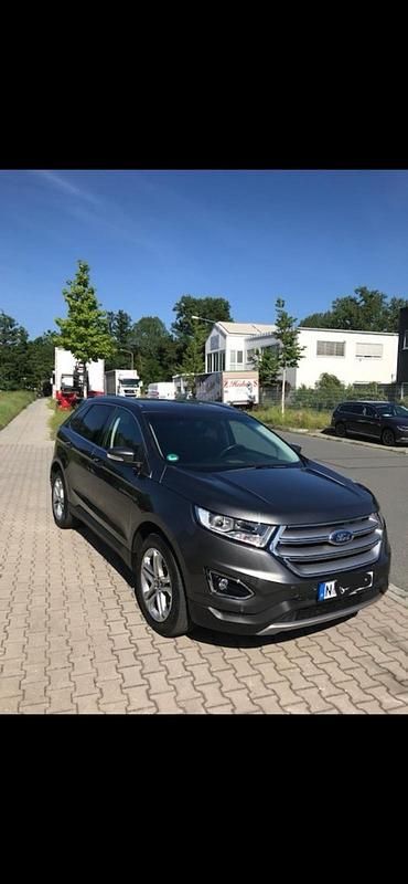 Grau Gebraucht 2017 Ford Edge Titanium SUV | 21.500 € (Guter Preis) - Bild 1/4