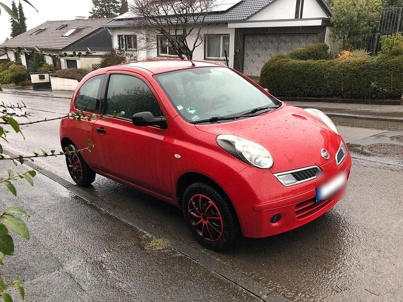 Gebraucht Nissan Micra 65 PS (47 kW) 2009 Rot Kleinwagen