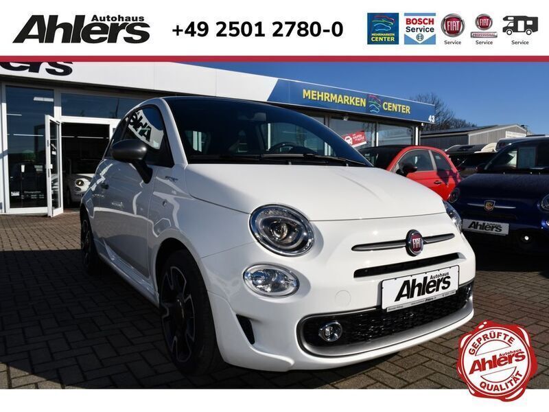 Weiß Gebraucht 2021 Fiat 500S Sport Kleinwagen | 17.990 € - Bild 1/4