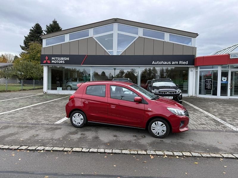 Rot Gebraucht 2021 Mitsubishi Space Star Spirit Kleinwagen | 9.900 € (Fairer Preis) - Bild 1/4