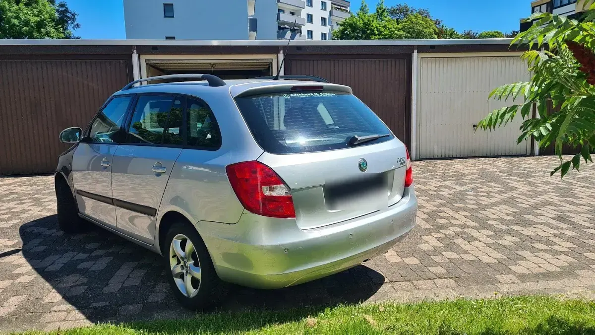 Gebraucht Skoda Fabia 86 PS (63 kW) 2009 Silber Kombi