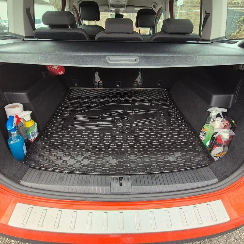 Gebraucht VW Touran Highline 190 PS (139 kW) 2017 Orange Van / Kleinbus