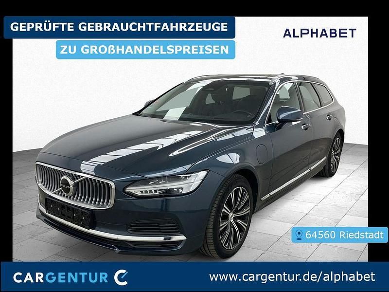 723 denim blue Gebraucht 2022 Volvo V90 Inscription Kombi | 43.790 € (Fairer Preis) - Bild 1/2