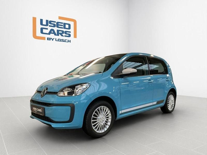 Blau Gebraucht 2018 VW up! Design Kleinwagen | 10.490 € (Guter Preis) - Bild 1/4