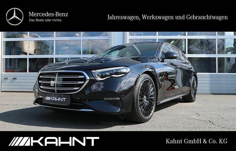Schwarz Gebraucht 2024 Mercedes E450 Exclusive Limousine | 86.900 € - Bild 1/4