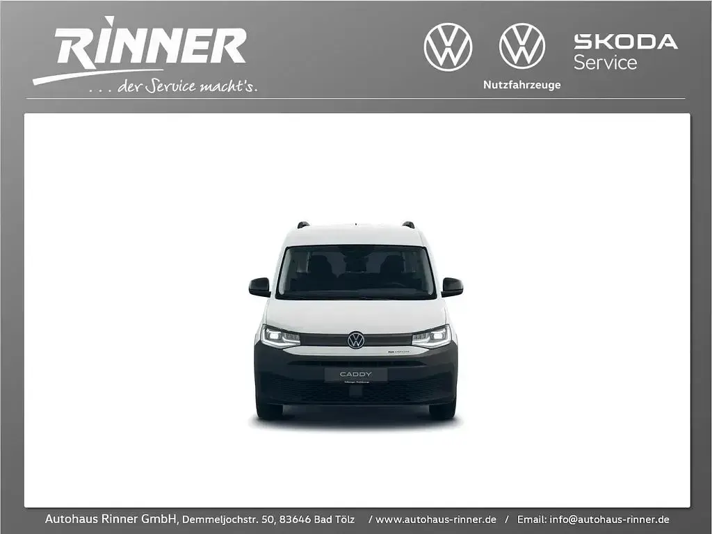 Neu VW Caddy PanAmericana 122 PS (89 kW) 2026 Weiß Van / Kleinbus