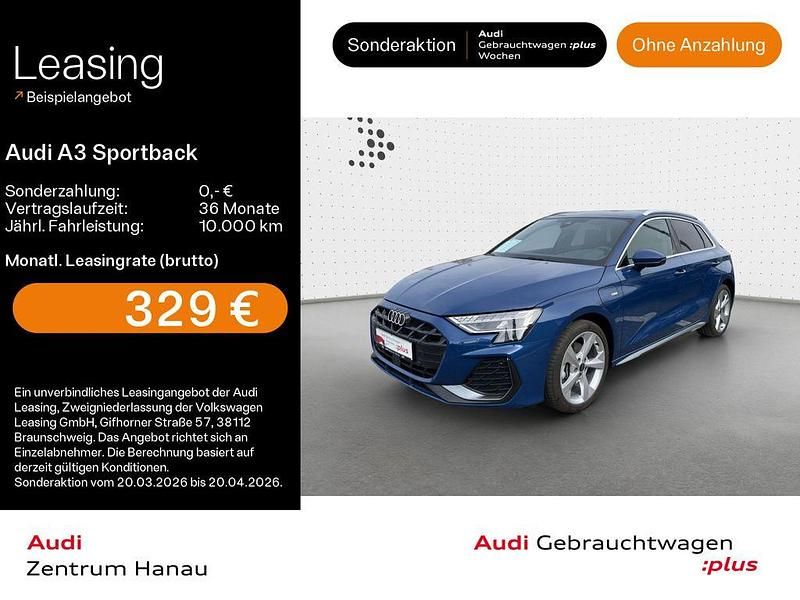 Gebraucht Audi A3 S-Line 204 PS (150 kW) 2025 Ascariblau metallic Limousine