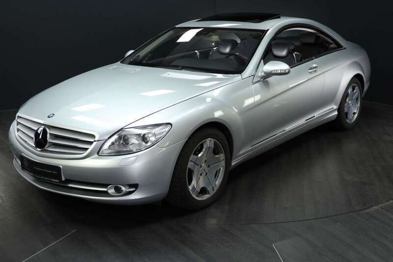 Iridiumsilbermetallic 775 Gebraucht 2006 Mercedes CL500 Coupé | 16.900 € (Fairer Preis) - Bild 1/4
