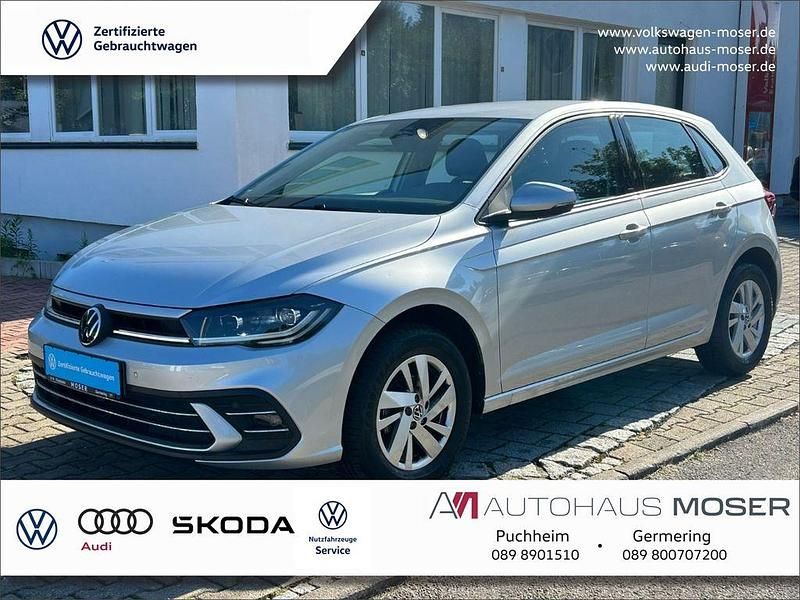 Silber Gebraucht 2022 VW Polo Style Limousine | 17.940 € (Fairer Preis) - Bild 1/4