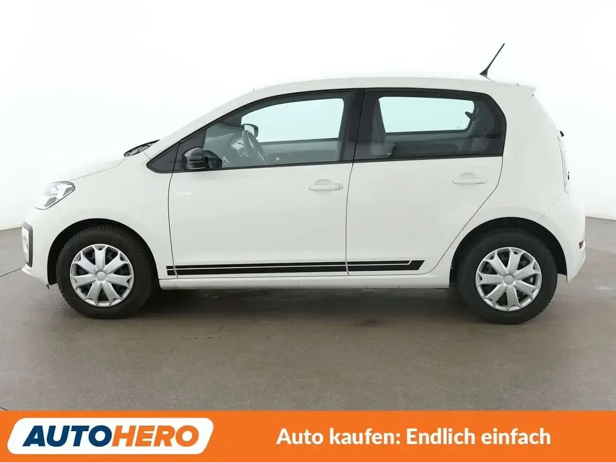 Gebraucht VW up! CLUB 60 PS (44 kW) 2017 Weiß Kleinwagen