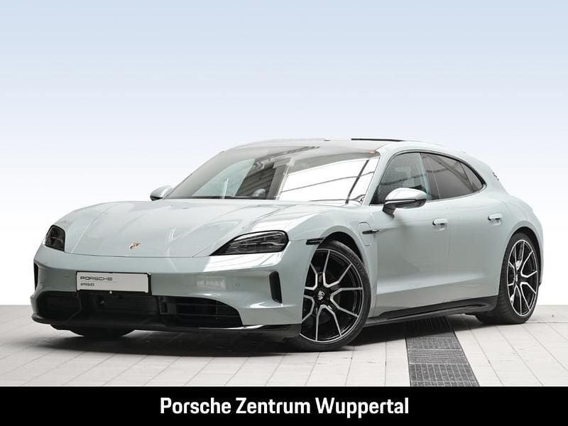 Shadegreenmetallic Gebraucht 2024 Porsche Taycan Sport Turismo Limousine | 97.290 € (Fairer Preis) - Bild 1/4