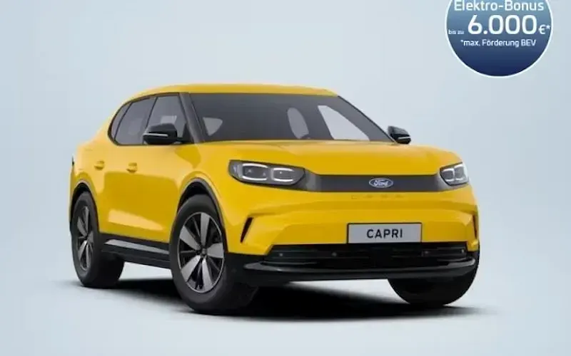 Neu Ford Capri Select 210 kW (286 PS) 2026 Gelb SUV