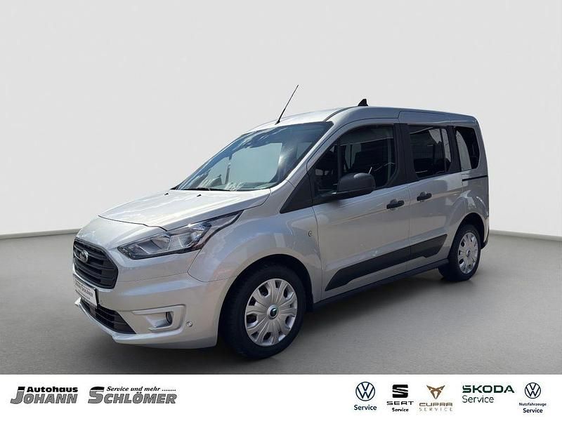 Polarsilber Gebraucht 2022 Ford Transit Trend Kombi | 20.990 € (Teuer) - Bild 1/4