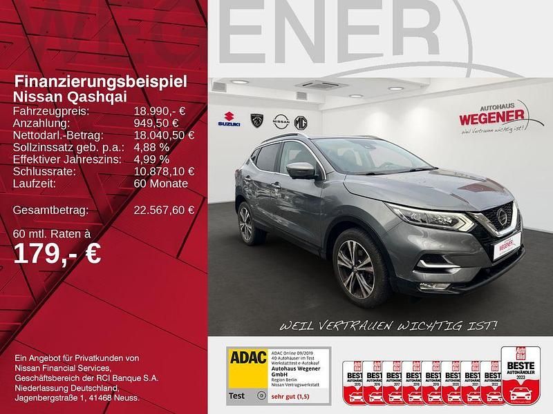 Gebraucht Nissan Qashqai N-Connecta 159 PS (116 kW) 2019 Gun metallic SUV