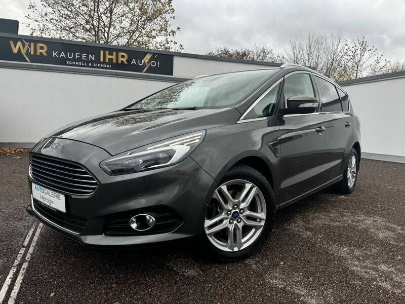 Magneticgrau (metallic) Gebraucht 2019 Ford S-MAX Titanium Van / Kleinbus | 24.999 € (Fairer Preis) - Bild 1/4