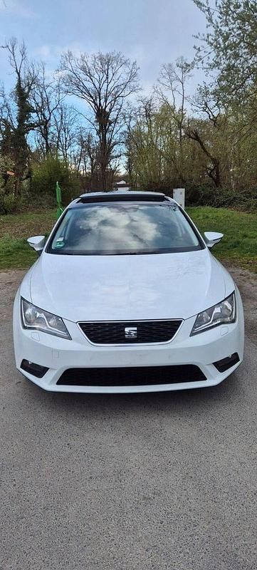 Usata Seat Leon 110 CV (80 kW) 2016 Bianco Berlina