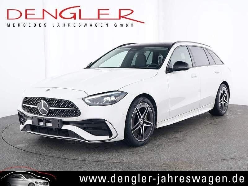 Weiß Gebraucht 2023 Mercedes C180 Advanced Plus Limousine | 31.890 € (Guter Preis) - Bild 1/4