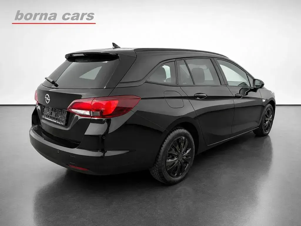 Gebraucht Opel Astra Business 110 PS (80 kW) 2018 Schwarz Kombi
