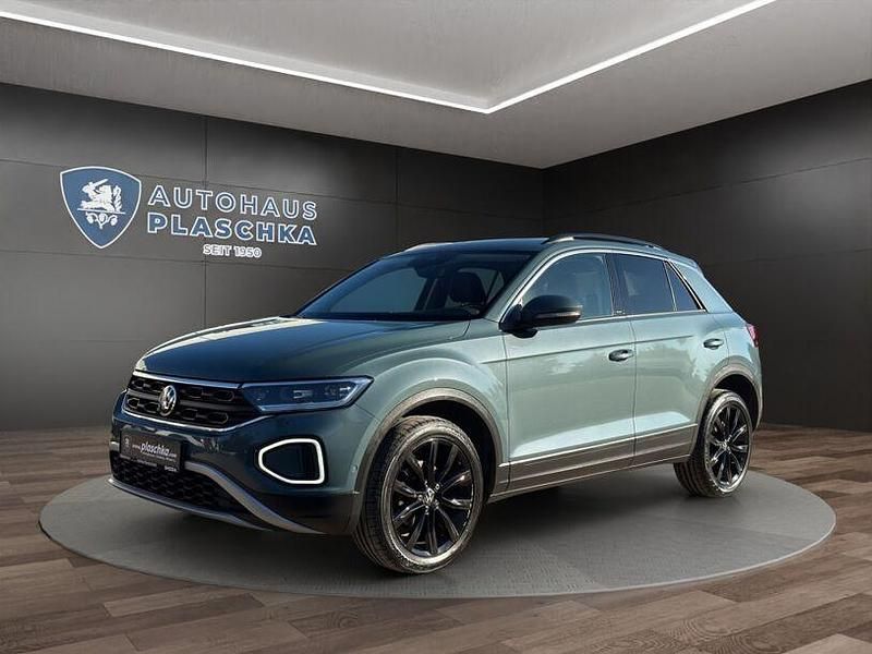 Petroleum blue (blau) Gebraucht 2022 VW T-Roc Life SUV | 21.450 € (Fairer Preis) - Bild 1/4