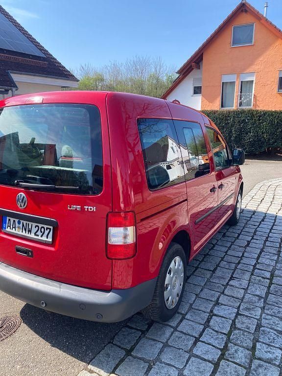 Brugt VW Caddy Life 105 HK (77 kW) 2009 Rød MPV