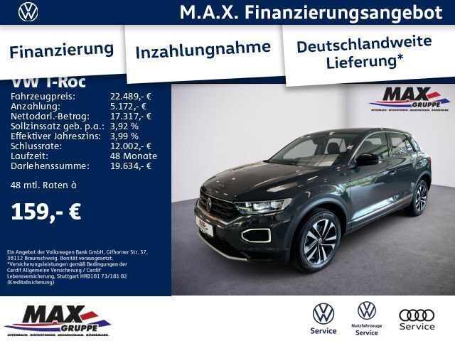 Uranograu Gebraucht 2020 VW T-Roc United SUV | 22.489 € (Fairer Preis) - Bild 1/3