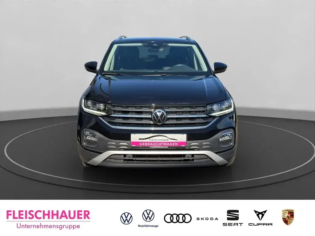 Gebraucht VW T-Cross Style 150 PS (110 kW) 2021 Schwarz SUV