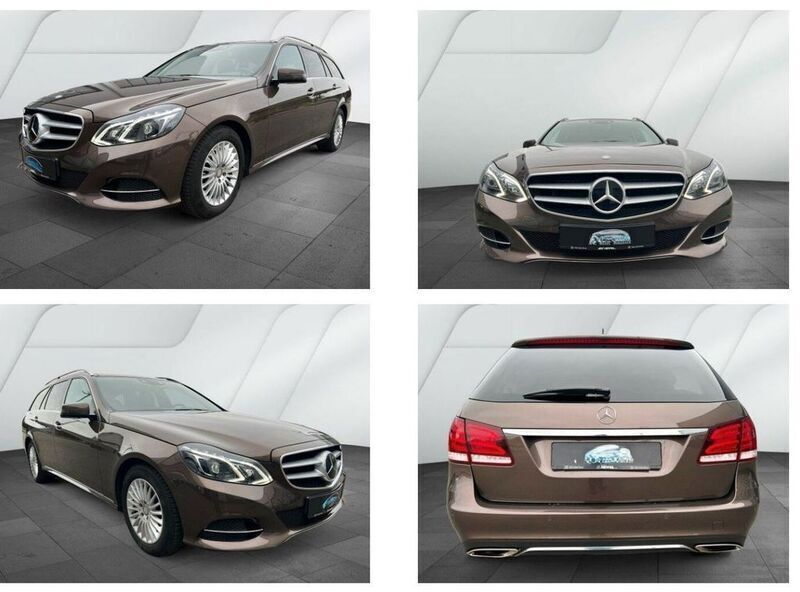 Braun Gebraucht 2015 Mercedes E200 Avantgarde Limousine | 18.950 € (Fairer Preis) - Bild 1/4
