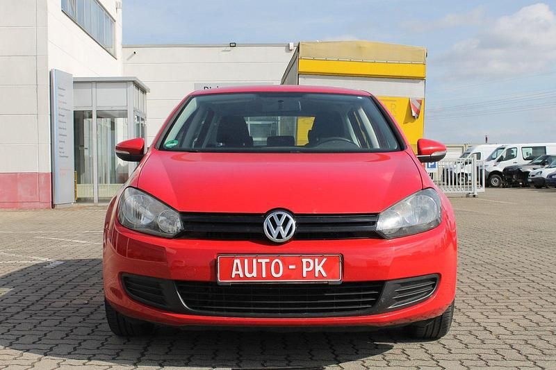 Rot Gebraucht 2009 VW Golf VI Trendline Kleinwagen | 3.990 € (Fairer Preis) - Bild 1/4