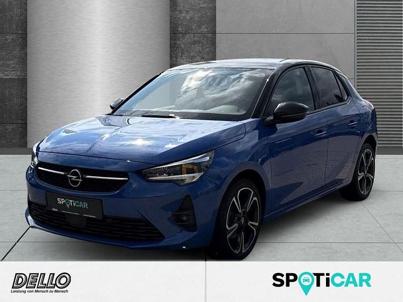 Blau Gebraucht 2022 Opel Corsa GS Line Limousine | 15.480 € (Fairer Preis) - Bild 1/4
