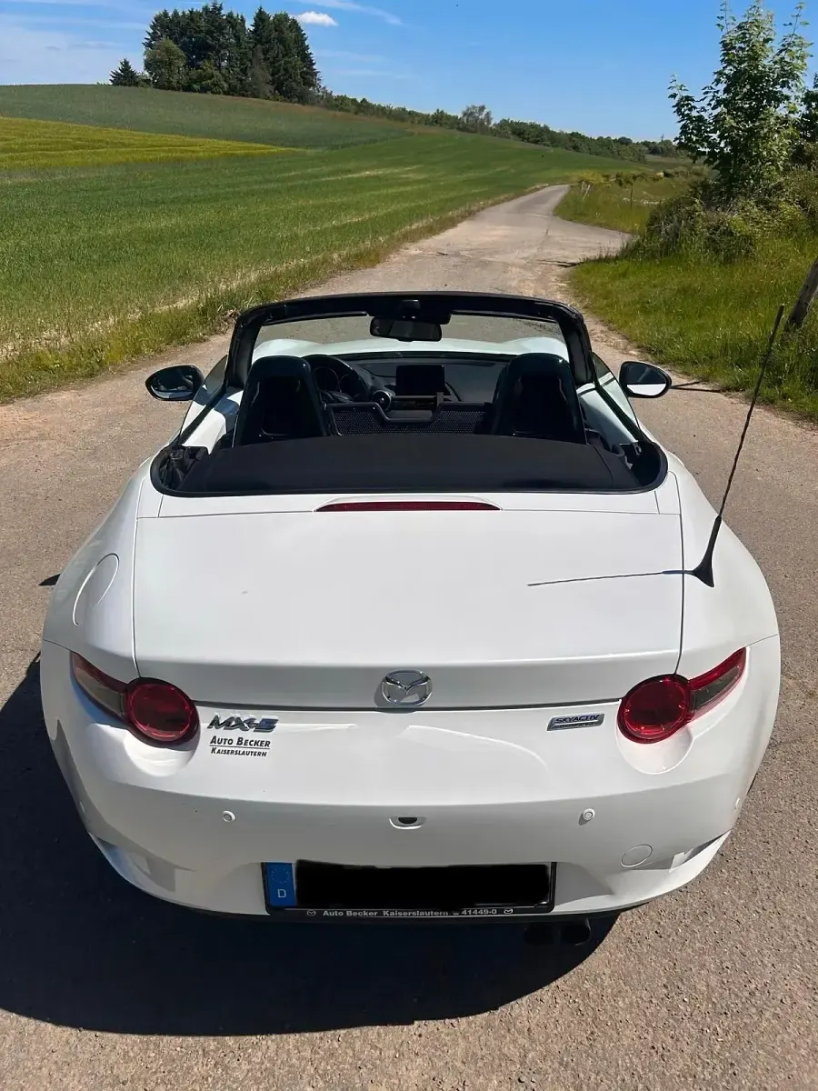 Gebraucht Mazda MX5 184 PS (135 kW) 2019 Weiß Cabrio