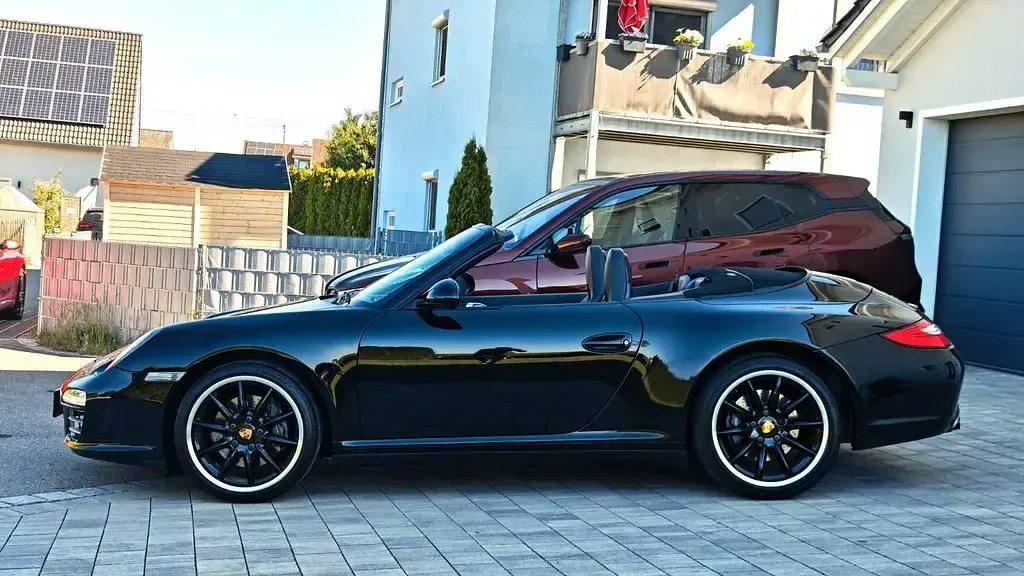 Gebraucht Porsche 997 345 PS (253 kW) 2009 Tiefschwarz Cabrio