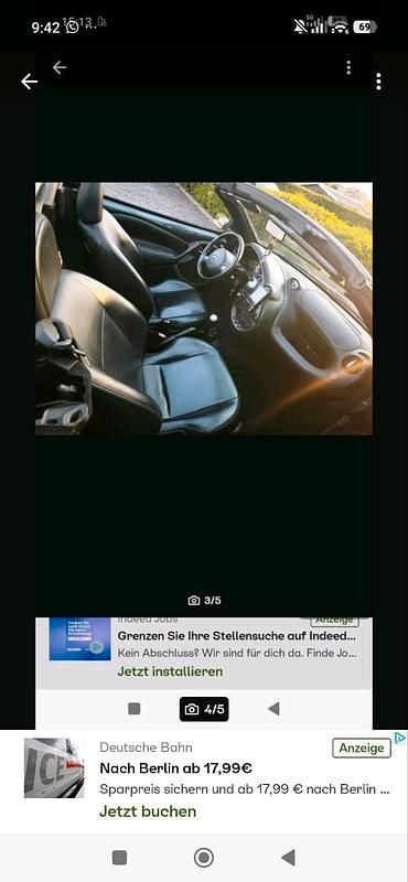 Gebraucht Ford StreetKa 95 PS (69 kW) 2004 Grau Cabrio