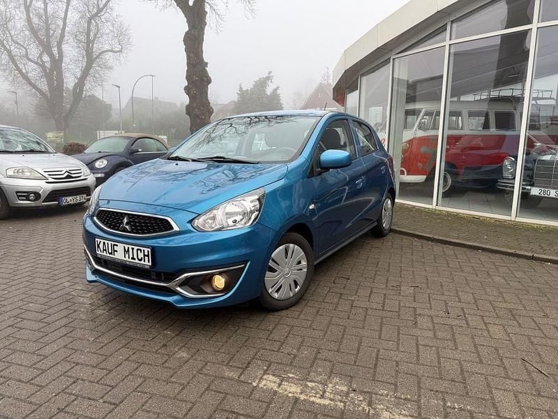 Gebraucht Mitsubishi Space Star Edition 71 PS (52 kW) 2018 Blau Kleinwagen