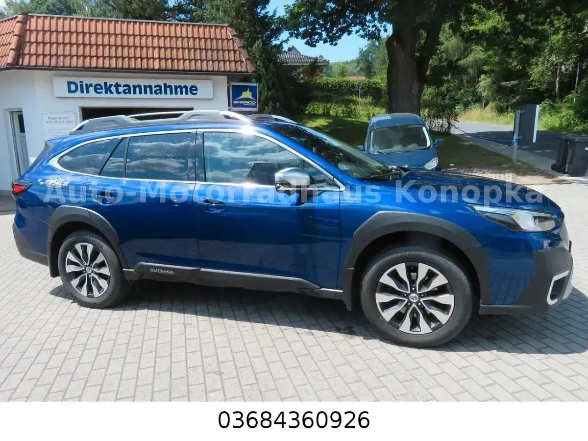 Gebraucht Subaru Outback Platinum 169 PS (124 kW) 2023 Blau Kombi