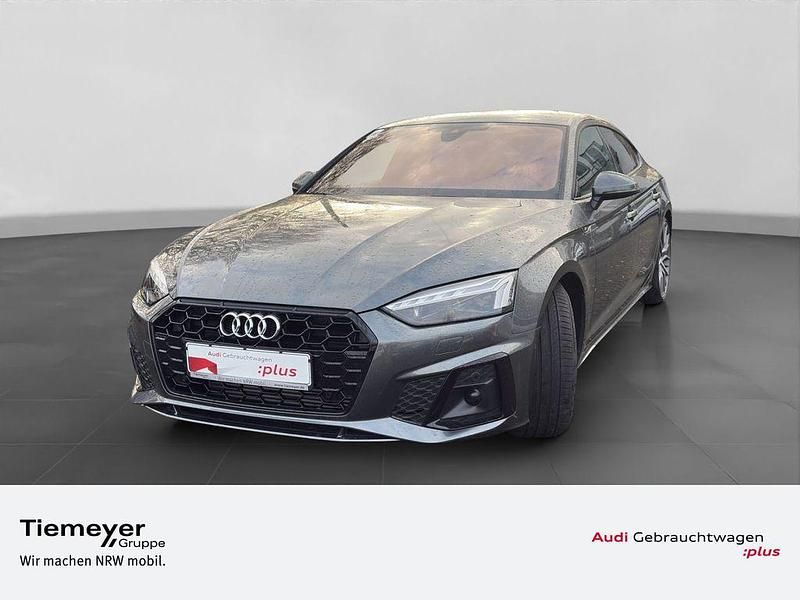 Grau Gebraucht 2024 Audi A5 Sportback S-Line Kleinwagen | 44.790 € (Teuer) - Bild 1/4