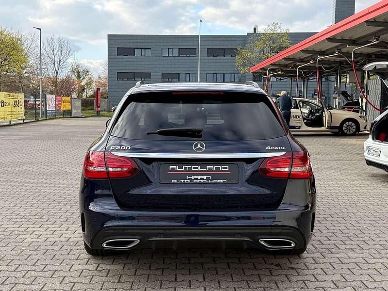 Gebraucht Mercedes C200 AMG line 184 PS (135 kW) 2021 Blau Limousine