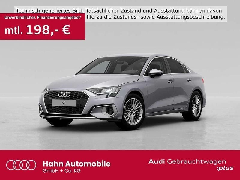 Silber Gebraucht 2024 Audi A3 Advanced Limousine | 26.930 € (Superpreis) - Bild 1/3