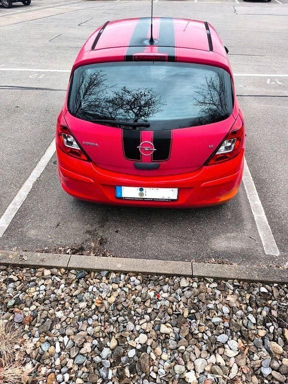 Gebraucht Opel Corsa S 80 PS (58 kW) 2007 Rot Kleinwagen