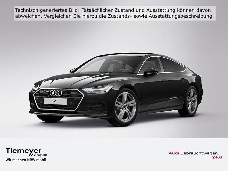 Schwarz Gebraucht 2025 Audi A7 Sportback Ambiente Kleinwagen | 54.870 € (Superpreis) - Bild 1/4