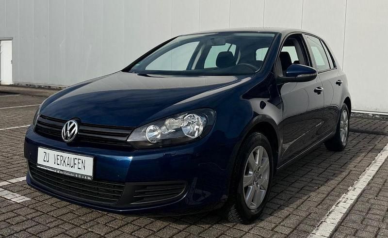 Gebraucht VW Golf VI Trendline 80 PS (58 kW) 2008 Blau Kleinwagen