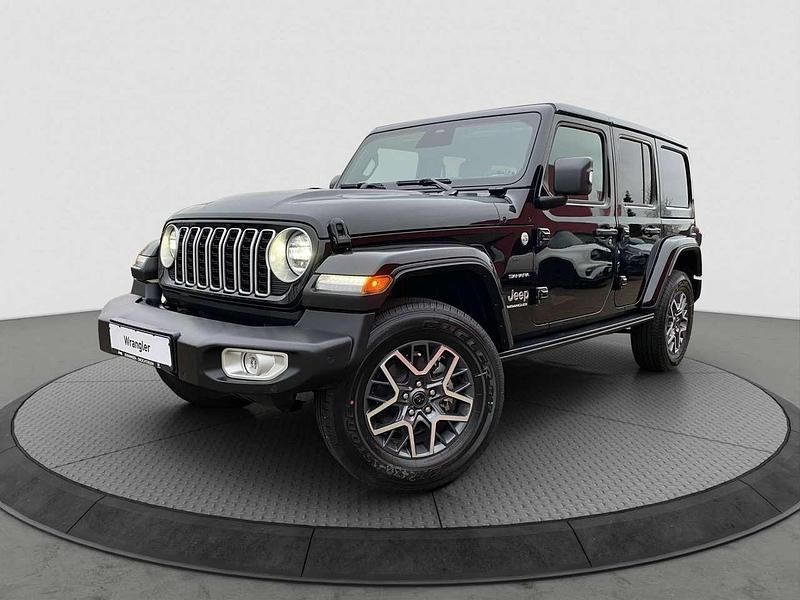 Schwarz Neu 2025 Jeep Wrangler Sahara SUV | 59.970 € (Guter Preis) - Bild 1/4