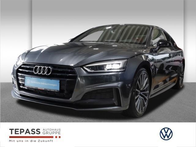 Grau Gebraucht 2019 Audi A5 Sportback S-Line Coupé | 25.490 € (Fairer Preis) - Bild 1/4