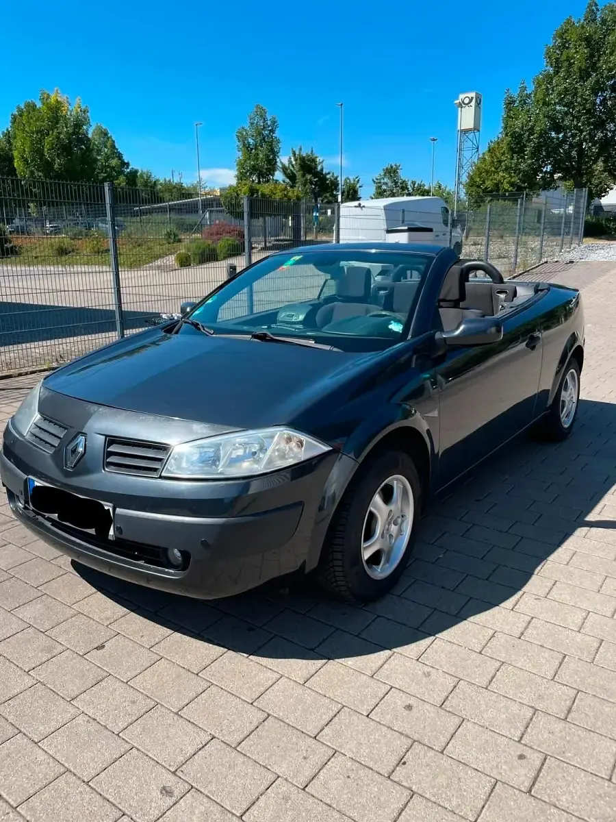 Gebraucht Renault Mégane Cabriolet 103 PS (75 kW) 2005 Schwarz Cabrio