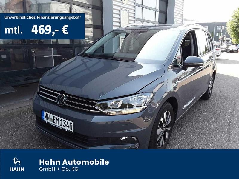 Delfingrau metallic Gebraucht 2024 VW Touran Move Van / Kleinbus | 34.430 € (Fairer Preis) - Bild 1/3