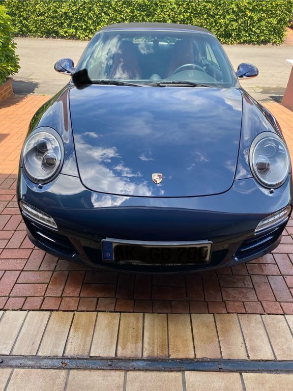 Blau Gebraucht 2010 Porsche 997 Chrono Cabrio | 71.500 € (Superpreis) - Bild 1/4
