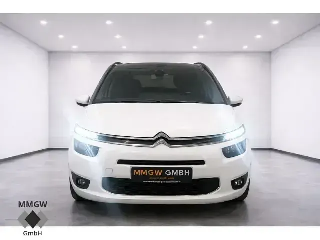 Gebraucht Citroën Grand C4 Picasso SELECTION 120 PS (88 kW) 2016 Weiß Van / Kleinbus