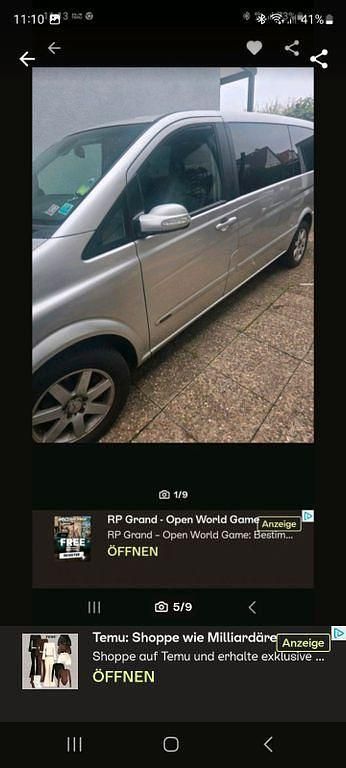 Silber Gebraucht 2006 Mercedes 190 Limousine | 6.500 € - Bild 1/4